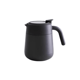 【中国直邮】 OLAYKS 保温壶家用暖水壶茶水分离焖茶壶泡茶壶316不锈钢800ml 黑灰色 一个装