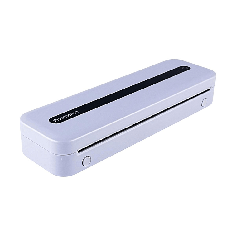 PHOMEMO M832 Portable Inkless Thermal Printer Purple Letter Size 8.5x11 with Carrying Case 10