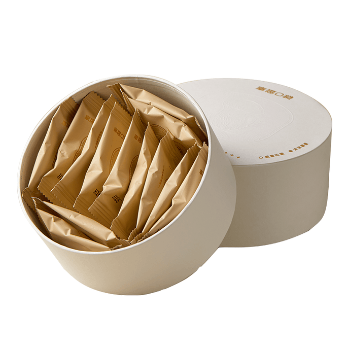 Pine Mushroom & Butter Cookies 100g - Premium French AOP Echire Butter, Yunnan Wild Truffle, Salty-Sweet, Melt-in-Your-Mouth, Gift Box