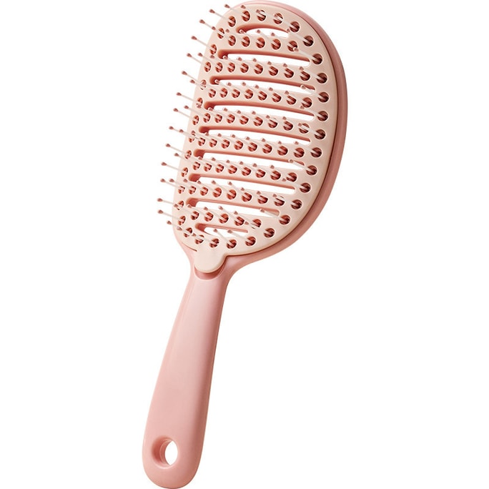 【 Recommended by Xiaohongshu 】 Self cleaning high skull top pork rib massage comb 1 brush 0 winding smooth hair comb