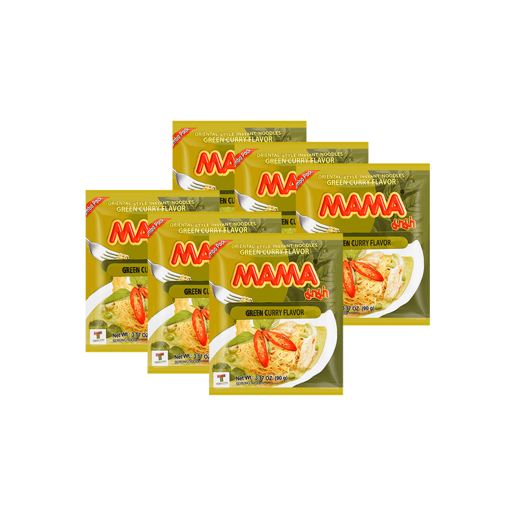 Mama Instant Noodles, Oriental Style, Pork Flavor - 2.47 oz