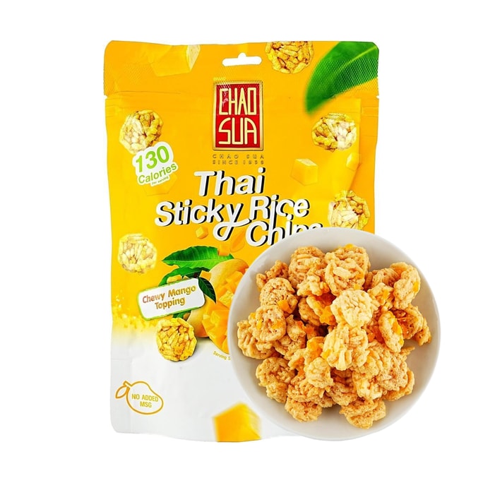 Thai  Sticky Rice Chips Mango Flavor 3.17oz