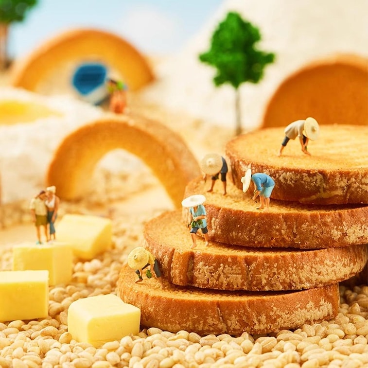 Butter Crisp Toast Rusks 1.59 oz 7