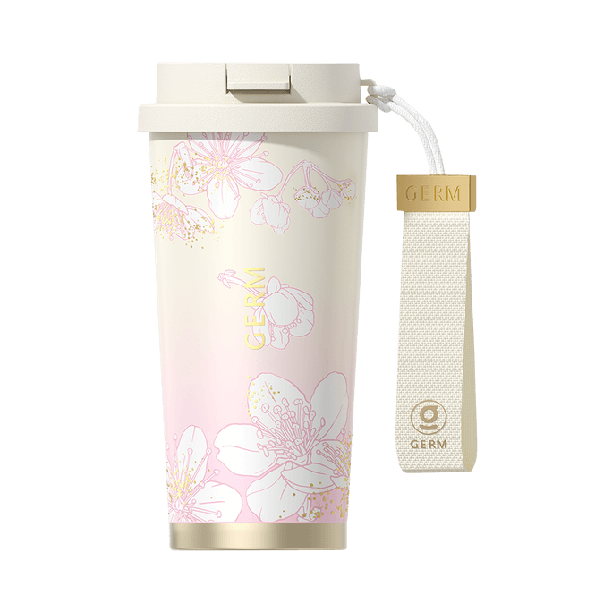 GERM 櫻花保溫咖啡杯 500毫升