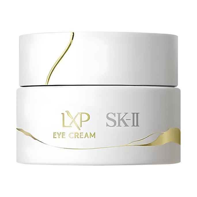 日本SK-II SK2 LXP匠心精華眼霜 首次至高濃縮精華 15g 強化肌膚內聚力 撫紋淡眼周細紋 緊緻抗皺 光滑細膩 充盈光彩【湯唯代言 成分王者】