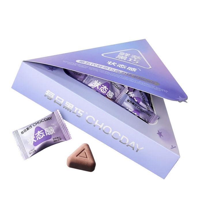 Fresh Extract Dark Chocolate Blueberry Flavor 30 Pieces 2.65 oz【0 Sucrose 】