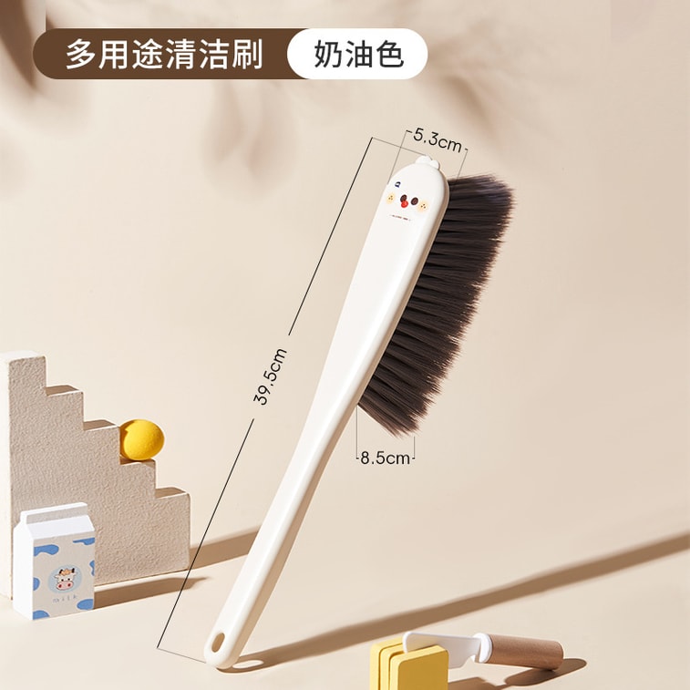 Extended Dusting Cleaning Brush Soft Bristle Anti-static Brush With Long Handle 1 PC 6