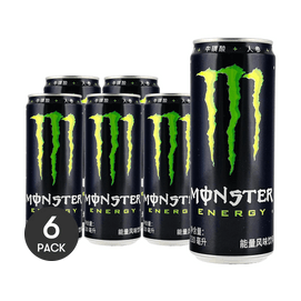 몬스터 에너지 드링크, 오리지널 맛, 11.15 fl oz *6【6팩】