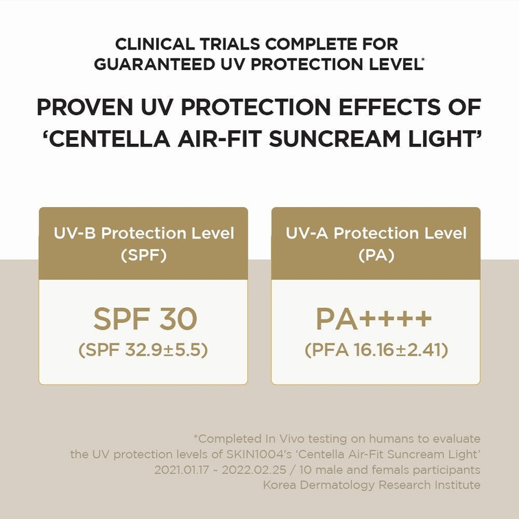 Madagascar Centella Air-Fit Suncream Light SPF 30 PA++++ 50ml 3