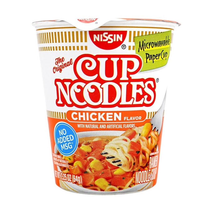日本NISSIN日清 合味道 杯装方便面 鸡汤味 64g