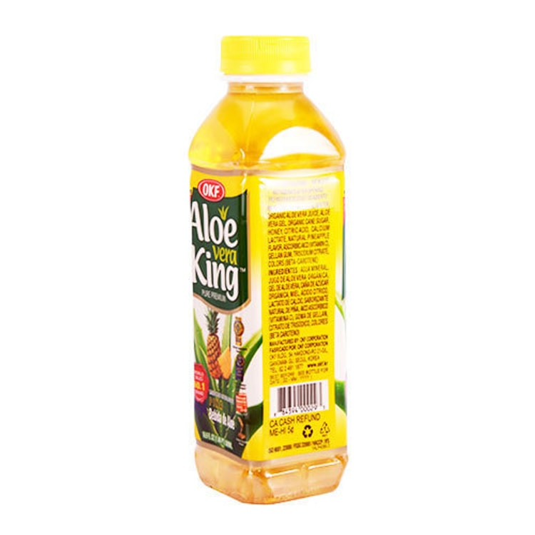 OKF Aloe Vera King - Aloe Pineapple Drink, 16.3fl oz - Yami.com