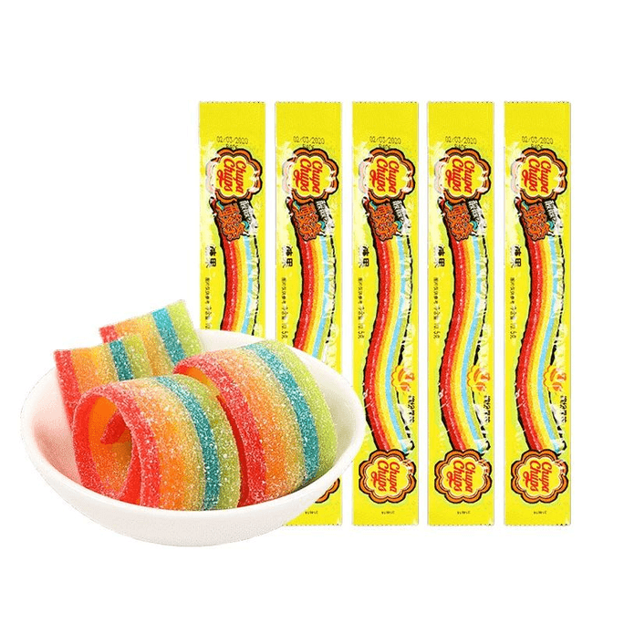 [중국 직배송] 알프스 추파춥스 사워 캔디, 10.5g x 5개입