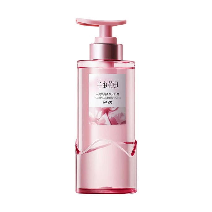 Fragrance Shower Gel, 10.58oz. #Heartmark​ - 12HR Fragrance Lock | Hydrosol-Infused Hydration | Romantic Rose Accord
