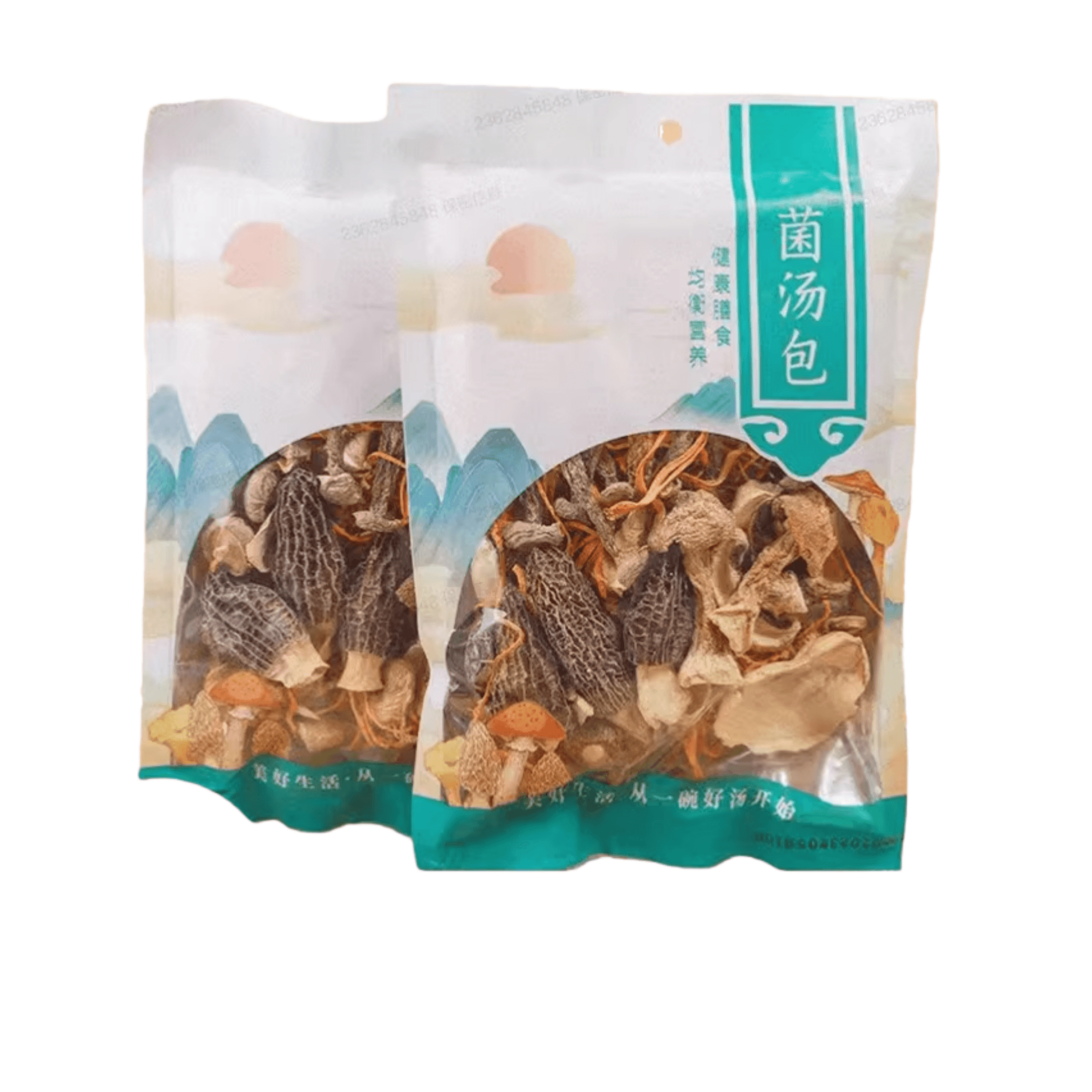 【中國直郵】 知嘗 七彩菌湯包蟲草花香菇鹿茸菇煲湯食材松茸菌湯包羊肚菌湯包50克*3包