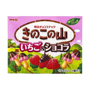 ベイクドウィートビスケット きのこの山 ストロベリー&チョコレート 2.25 オンス