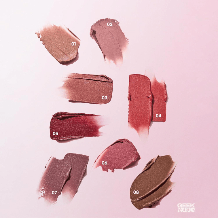 컬러그램 누드 블러 립글로스 (한국) - 8가지 색상, 08 패션 초콜릿 3