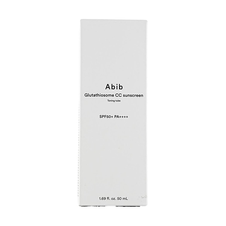 韩国ABIB阿彼芙 谷胱甘肽焕亮CC防晒霜 修色小黄管 SPF50+ / PA++++ 50ml 水光原生 抗皱美白 去黄暗沉 9