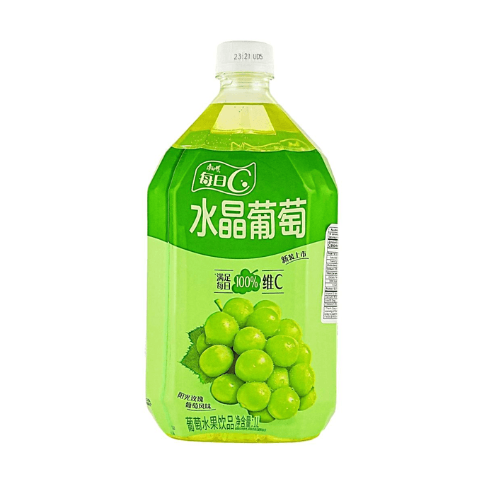 康师傅 水晶葡萄 阳光玫瑰葡萄味果汁饮料 1L【补充每日维C】