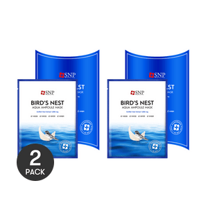 韩国SNP爱神菲 海洋燕窝安瓶精华面膜 水库级补水保湿 20片入【超值装】