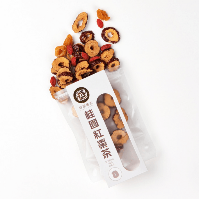 [홍콩 직배송] 영양 가득한 용안 & 대추차 (24g)