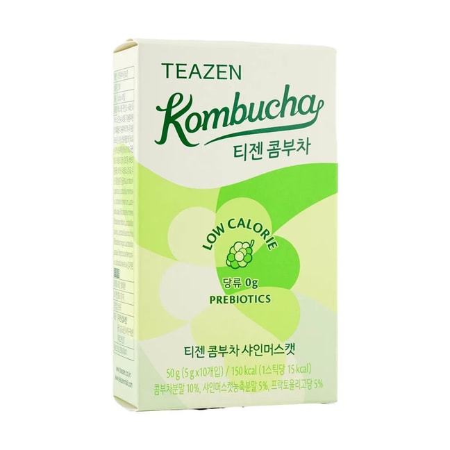 Shine Muscat Kombucha Drink Mix - Probiotic Health Beverage, 10 Packets* 0.17oz
