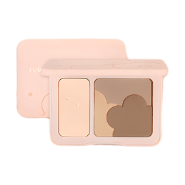 Highlight & Contour Palette, #01 Cool-Tone Shadow Blend + Champagne Luminizer · Nose/Cheek/Eye Multi-Use 