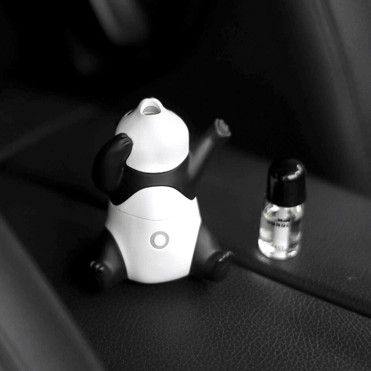 THE BEAST野獸派 車載香薰 香氛禮盒 熊貓噗噗打哈欠 禮盒裝 4