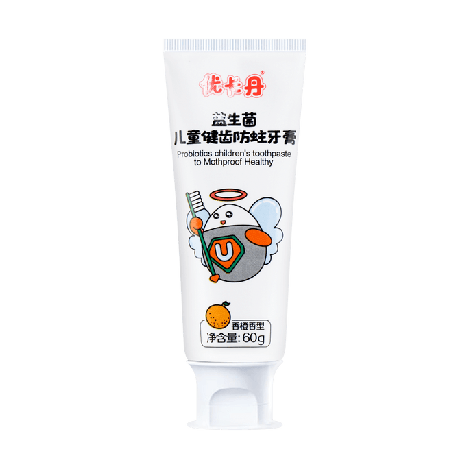 Probiotics Children's Toothpaste Orange Flavor 60g 