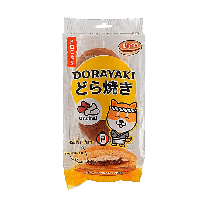 도라야키 팥 크림맛, 3개입 (160g)