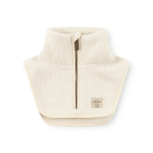 MINI A TURE Kids MATSAM Teddyfleece Zip Neckwarmer - Angora Cream 1-6Y