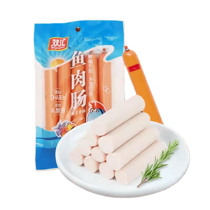 双汇 火腿肠 粗支鱼肉肠 升级鲜嫩火腿肠 250g*1袋