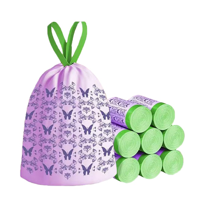 Garbage bag Lavender style 50packs