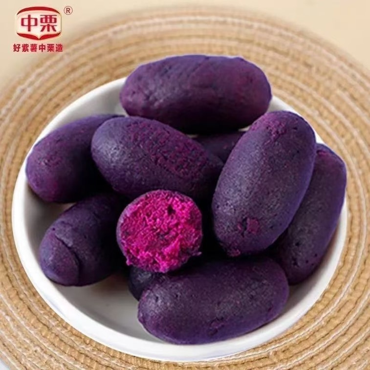 【중국 직배송】 중밤 고구마 말랭이 간식  } 50g*3봉 4