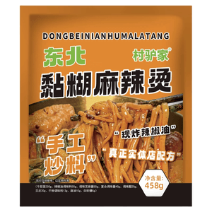 【中国直邮】 村驴家 东北黏糊麻辣烫 458g