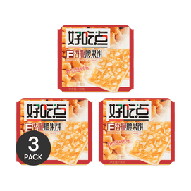 达利园 好吃点 香脆腰果饼 108g *3【3份超值装】