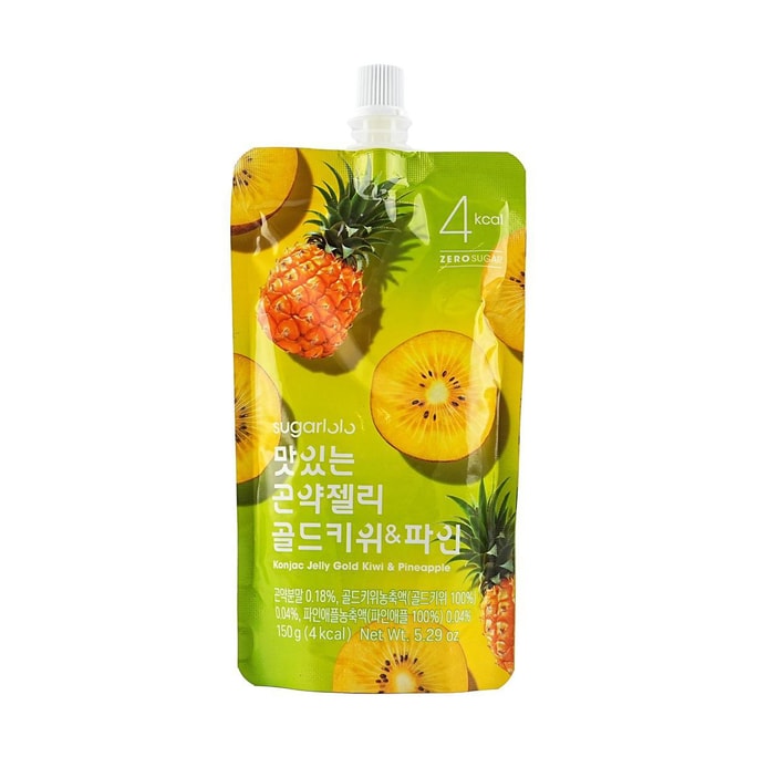 Konjac Jelly Drink Kiwi & Pineapple 5.29 oz