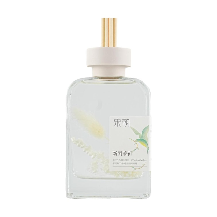 宋朝 自然萬物系列無火香薰 空氣清新香膏精油香 升級款新雨茉莉 200ml 3