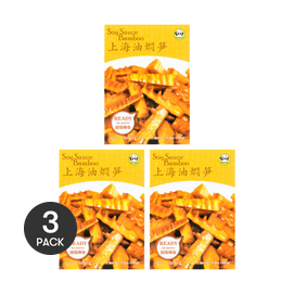 新健康 上海油汆筍 即食 280g *3【3份超值裝】