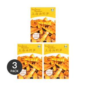 新健康 上海油汆筍 即食 280g *3【3份超值裝】