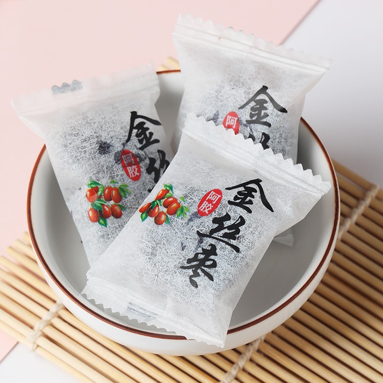 中国直邮】 福东海阿胶金丝枣无核蜜枣蜜饯喜糖即食非水晶蜜枣独立小