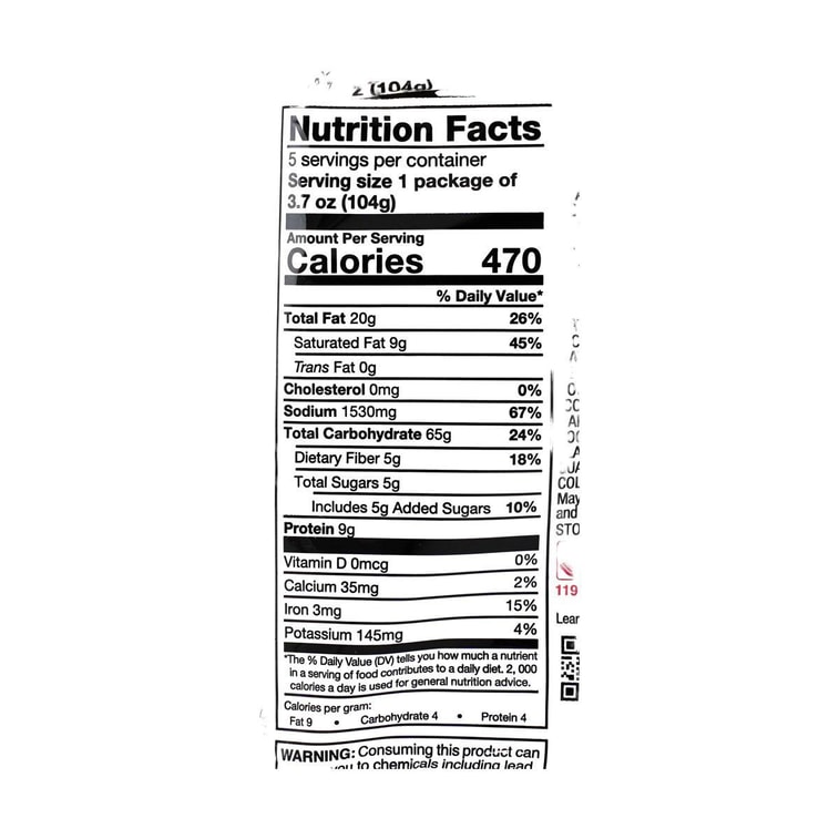 日本SAPPORO ICHIBAN 豚骨风味拉面 日式方便面 5包入 520g 8