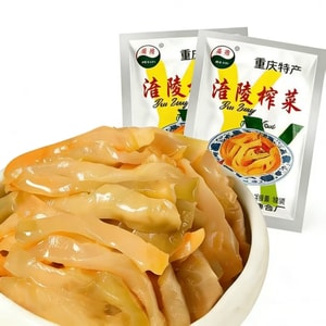 【中國直郵】 健康其他 正宗涪陵榨菜去皮去筋清淡榨菜絲下飯菜小包裝小袋裝50g*1包