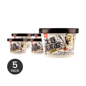 Mashed Potato Noodles, Cumin Spicy Flavor 4.06 oz*5 Packs【Value Pack】