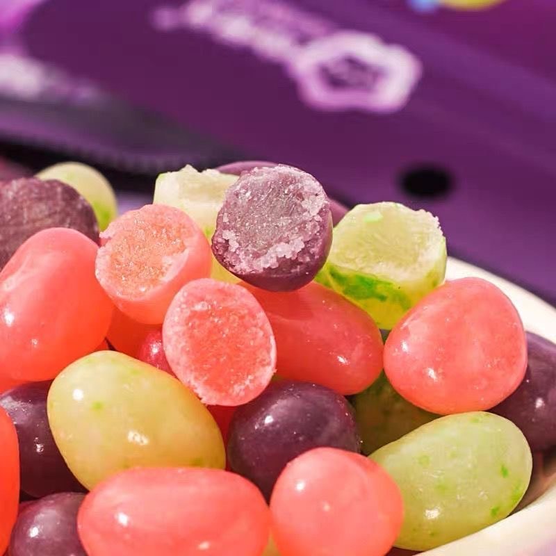 Fruit Grape Jelly Candy 20g*3 Packs