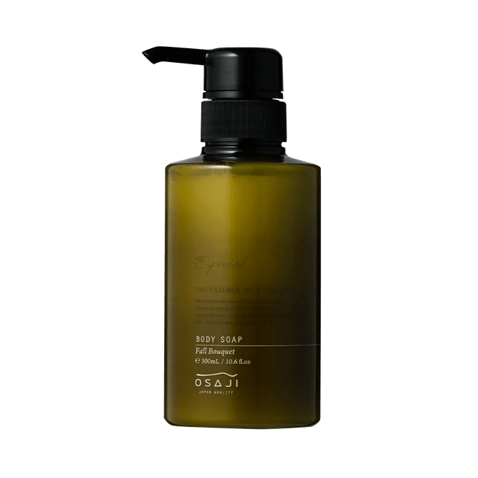 OSAJI || Gentle Nourishing Body Soap for Autumn Bouquet || Kinmokusei (Fragrant Olive) Scent || 300ml