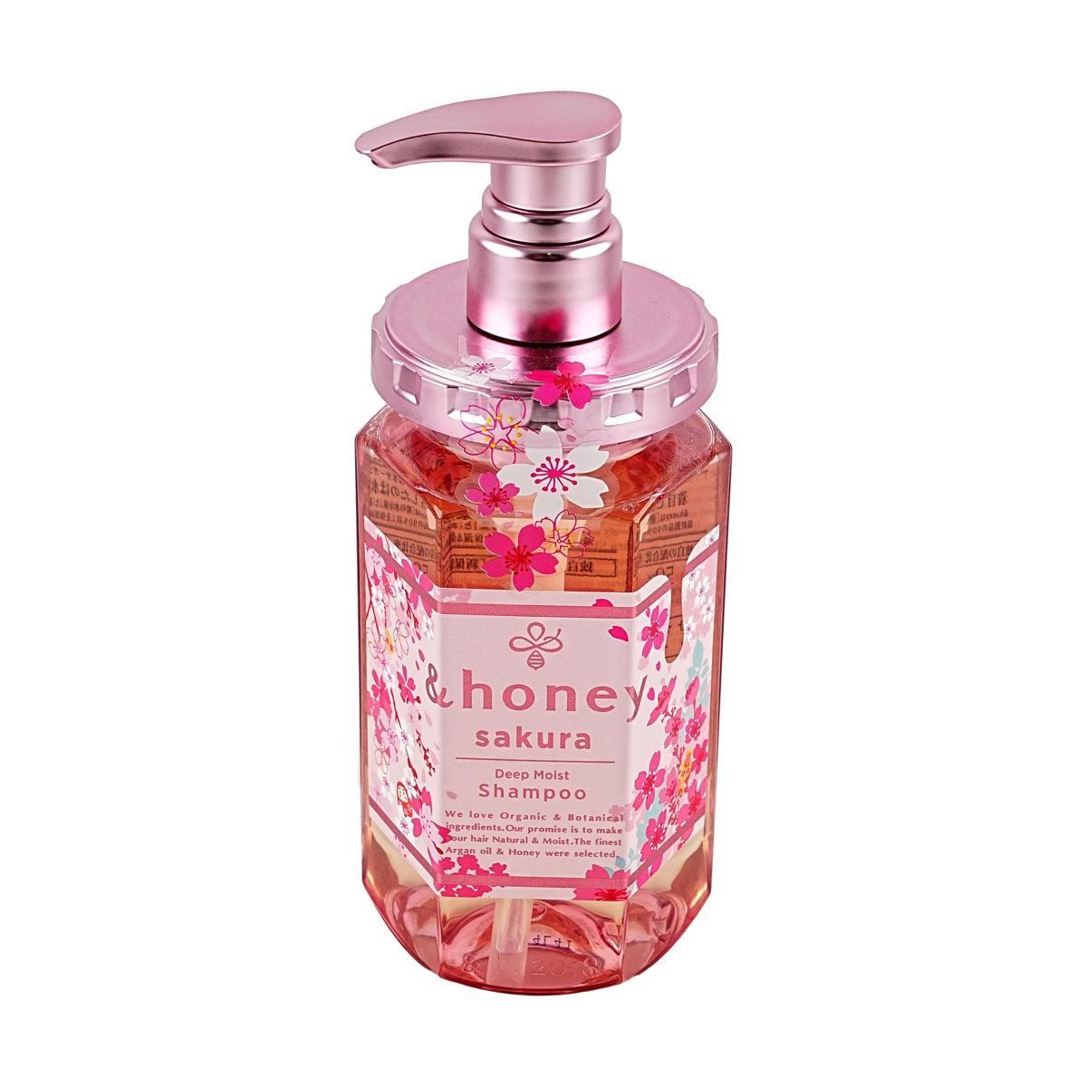 ＆HONEY サクラ ディープモイスト シャンプー 14.87 fl.oz.【限定品