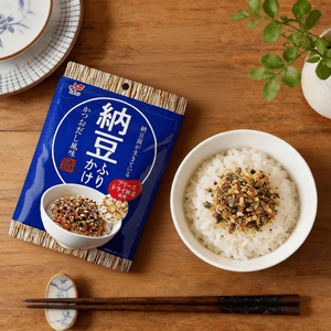 Natto Furikake , 0.95 oz 【Seasoning For R ice or Udon Noodles】
