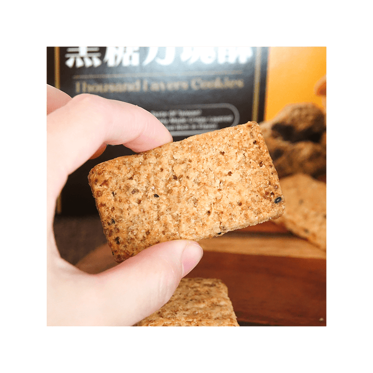 TK FOOD 블랙슈가 천겹 쿠키 120g 6