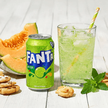 Fanta Melon Flavor Soda 11.83 fl oz