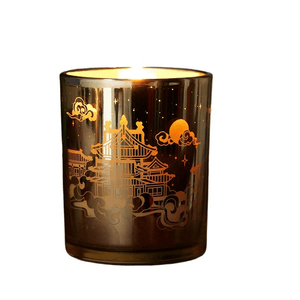 Palace Museum, Palace Cat Playing With Fish, Rotating Aromatherapy Candlestick, 6.9*8 Cm